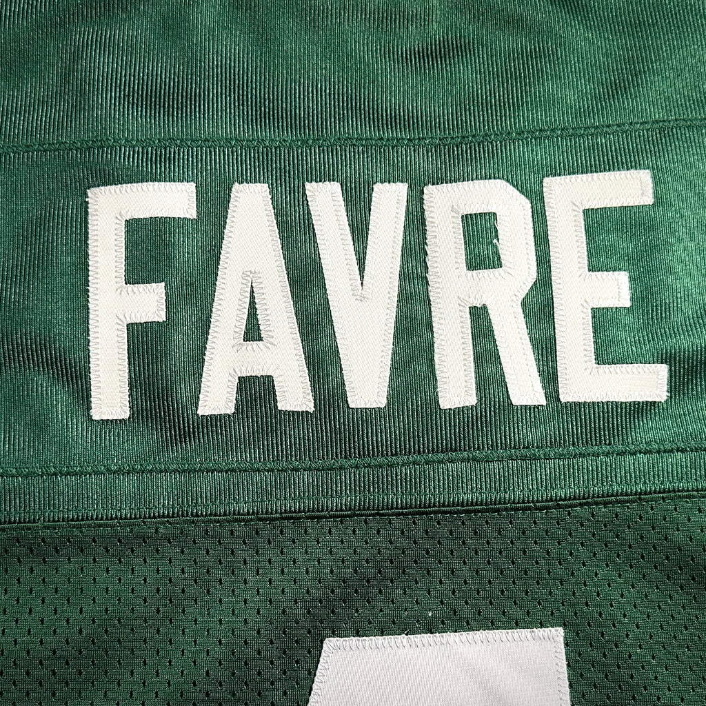 Reebok NFL Authentic Jersey Green Bay Packers Brett Favre Sz. 52 Vintage
