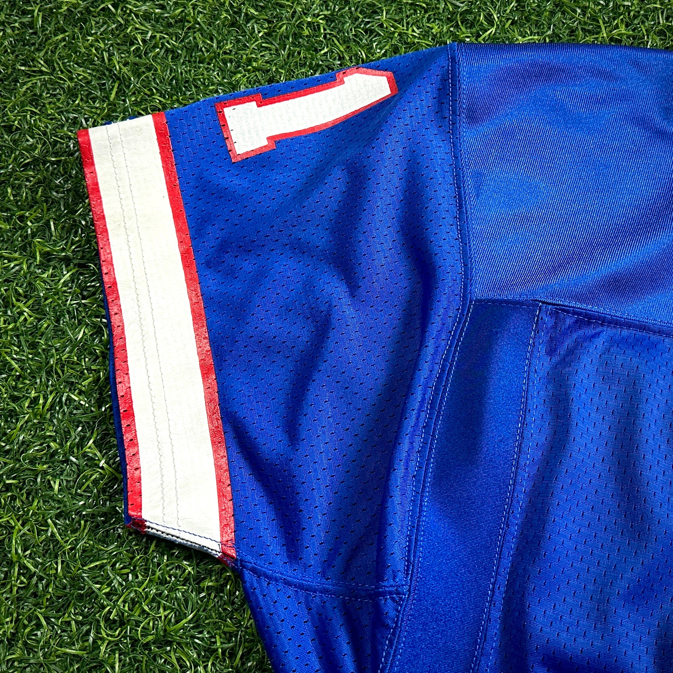 1991 Champion NFL Team Issued Game Jersey Buffalo Bills Scott Norwood Sz. 44