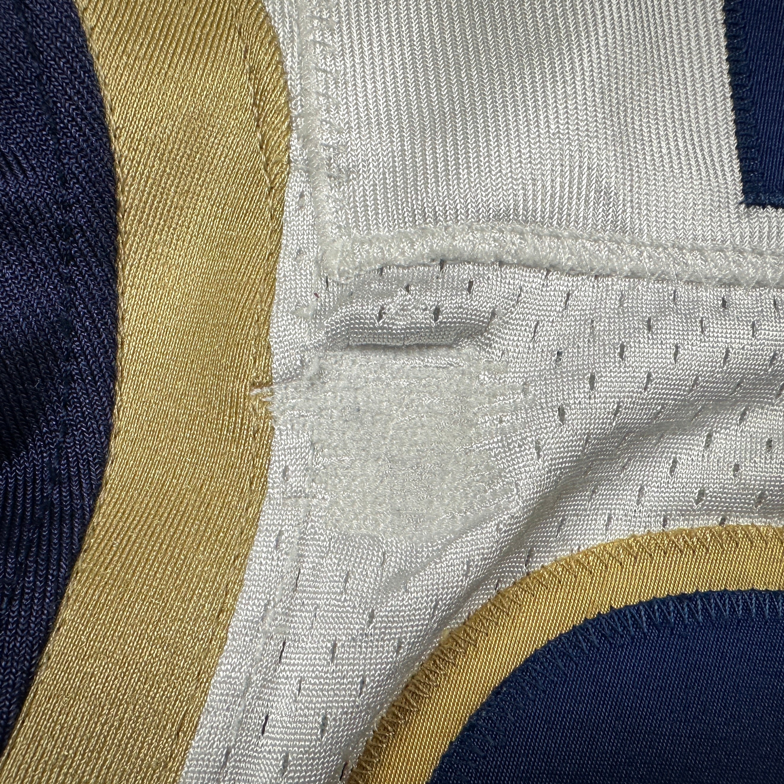 2003 Reebok NFL Game-Used Rookie Jersey St. Louis Rams Mike Furrey Sz. 44 Repairs