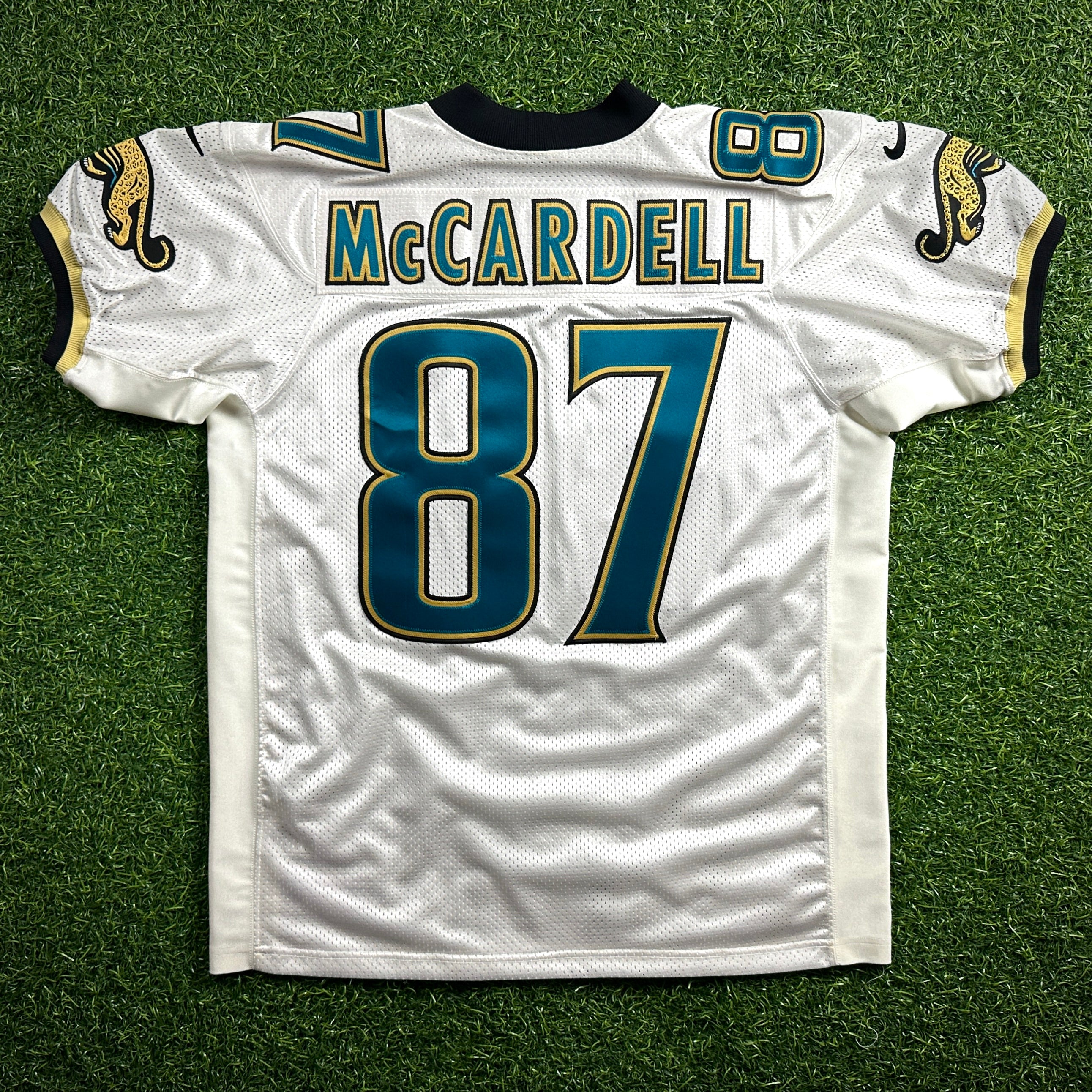 1998 Nike NFL Pro Line Authentic Jersey Jacksonville Jaguars Kennan McCardell Sz. 48 Away
