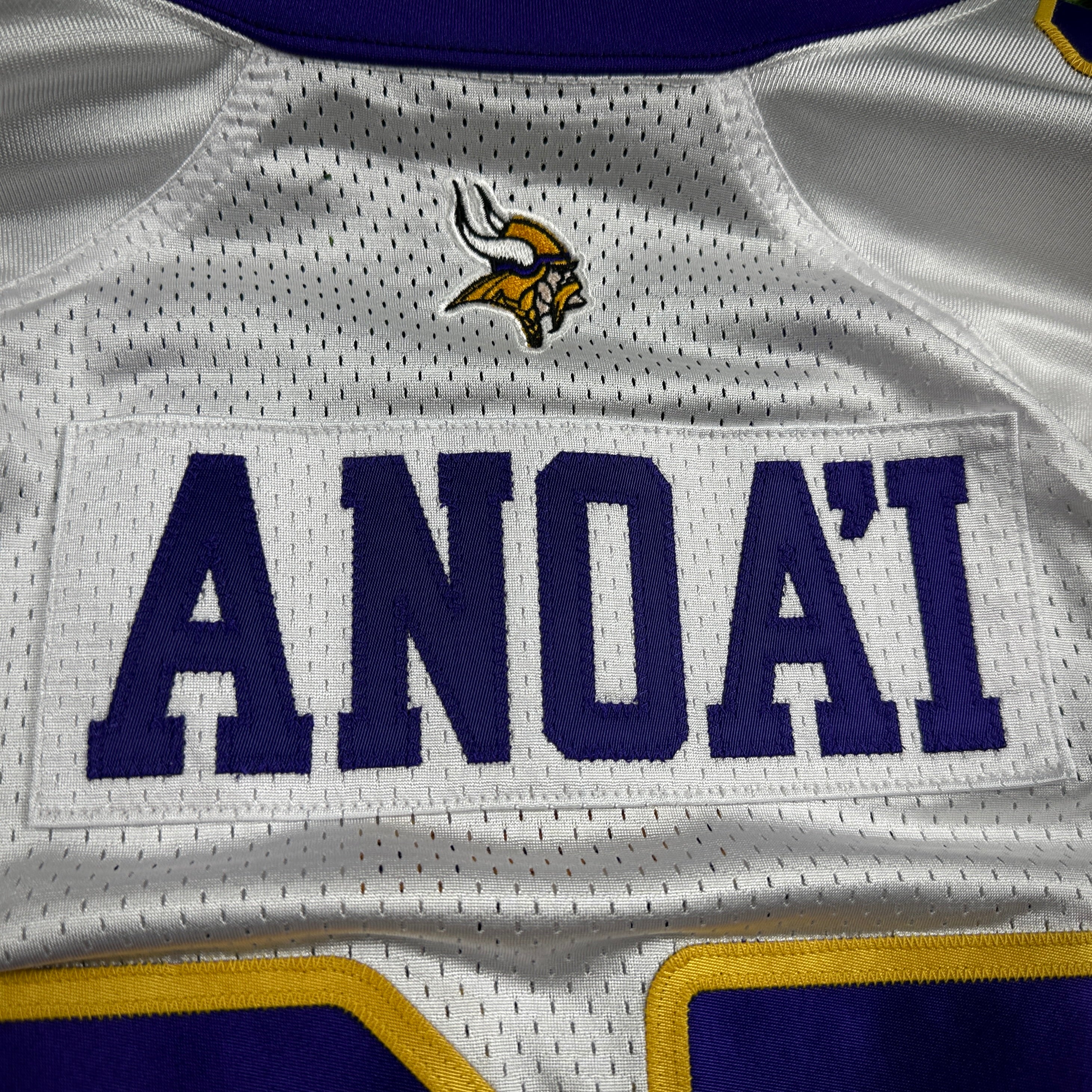 2007 Reebok NFL Team Issued Jersey Minnesota Vikings Joe Anoa’i Roman Reigns WWE