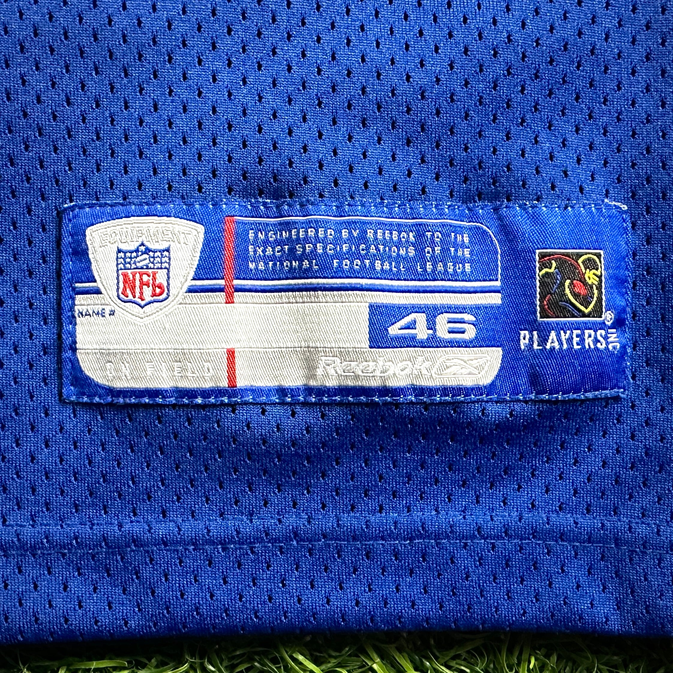 2005 Reebok NFL Authentic Jersey New York Giants Eli Manning Sz. 46 Vintage
