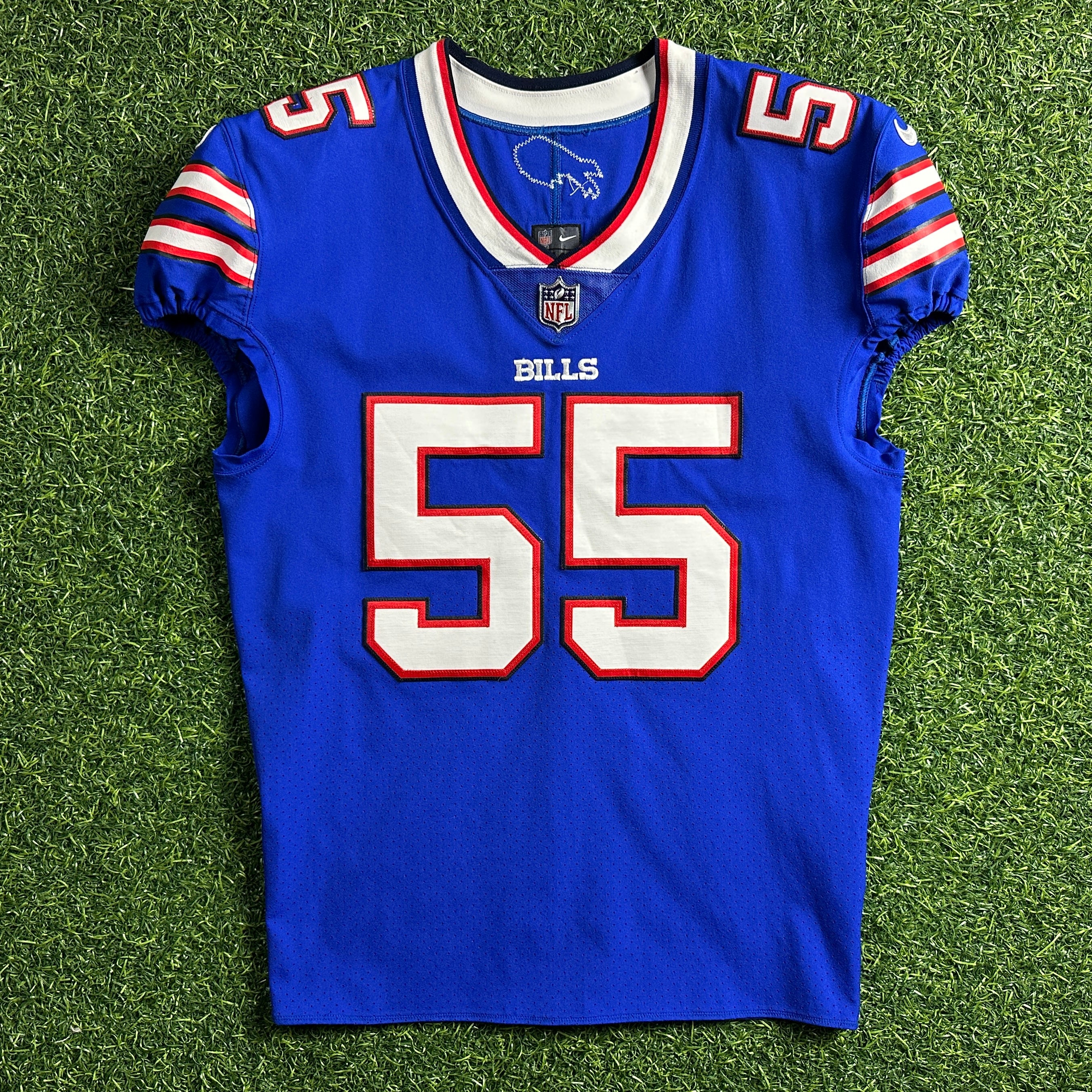 2022 Nike NFL Game-Issued Jersey Buffalo Bills Boogie Basham Sz. 44 Team COA