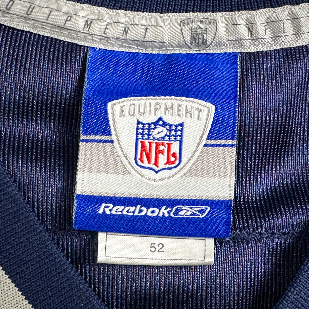 2004 Reebok NFL Authentic Jersey New England Patriots Corey Dillon Sz. 52 XXXVIII Banner Night
