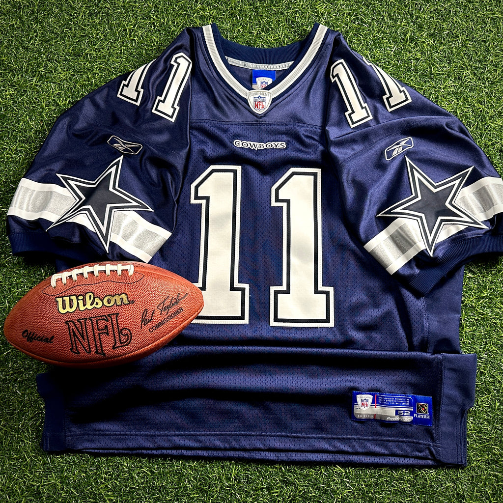 2005 Reebok NFL Authentic Jersey Dallas Cowboys Drew Bledsoe Sz. 52 Vintage