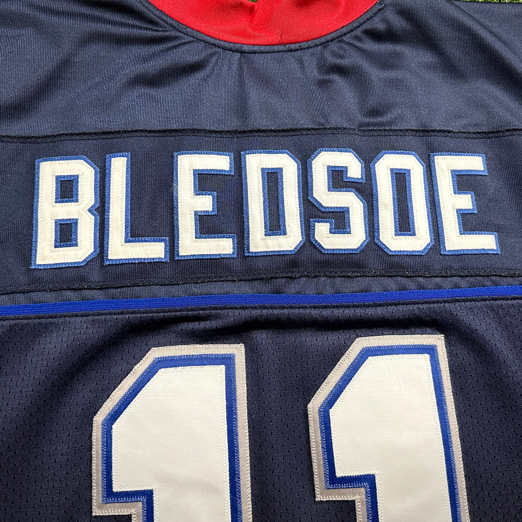 2002 Reebok NFL Authentic Jersey Buffalo Bills Drew Bledsoe Sz. 48 Vintage