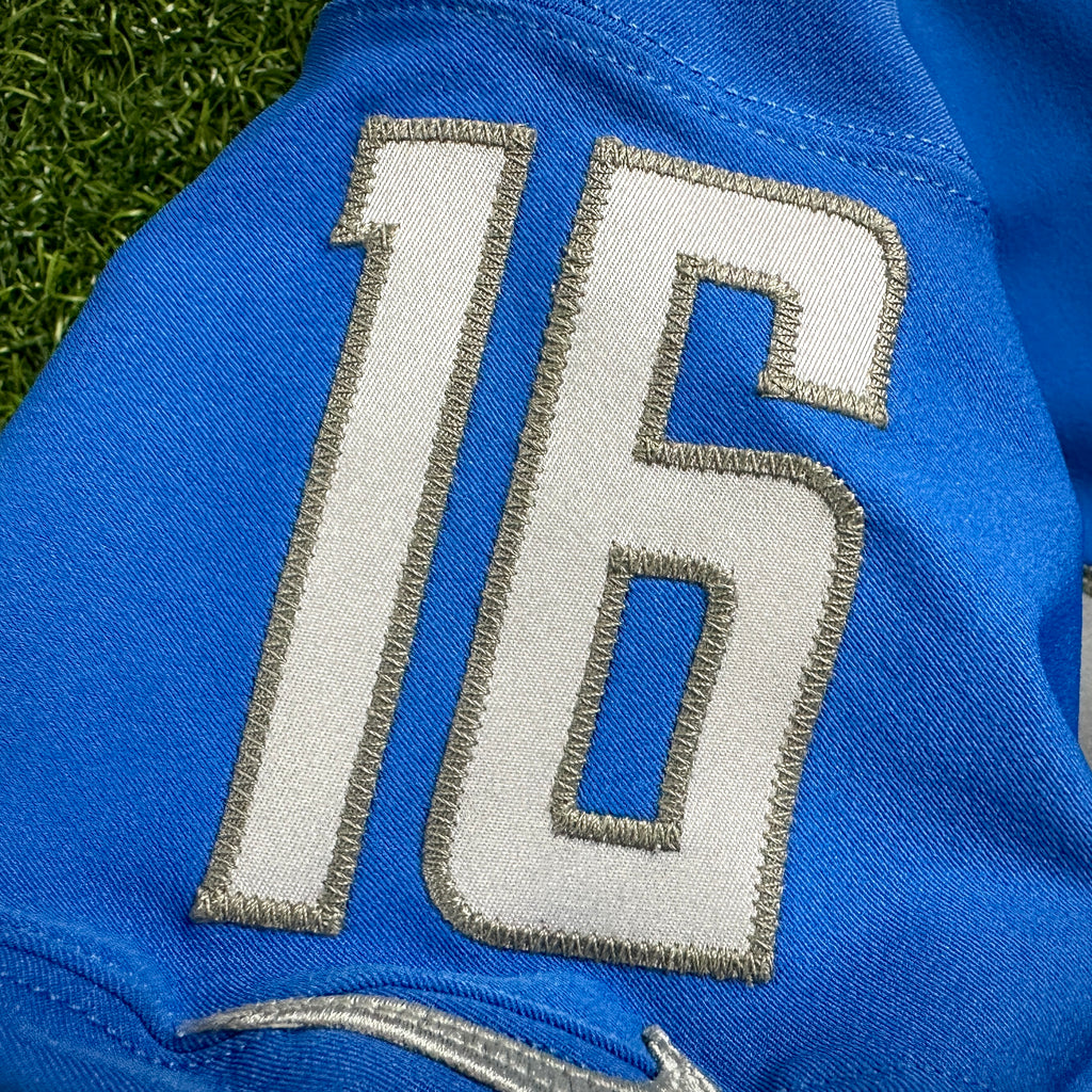 2021 Nike NFL Game-Issued Jersey Detroit Lions Jared Goff Sz. 42 SKILL COVID