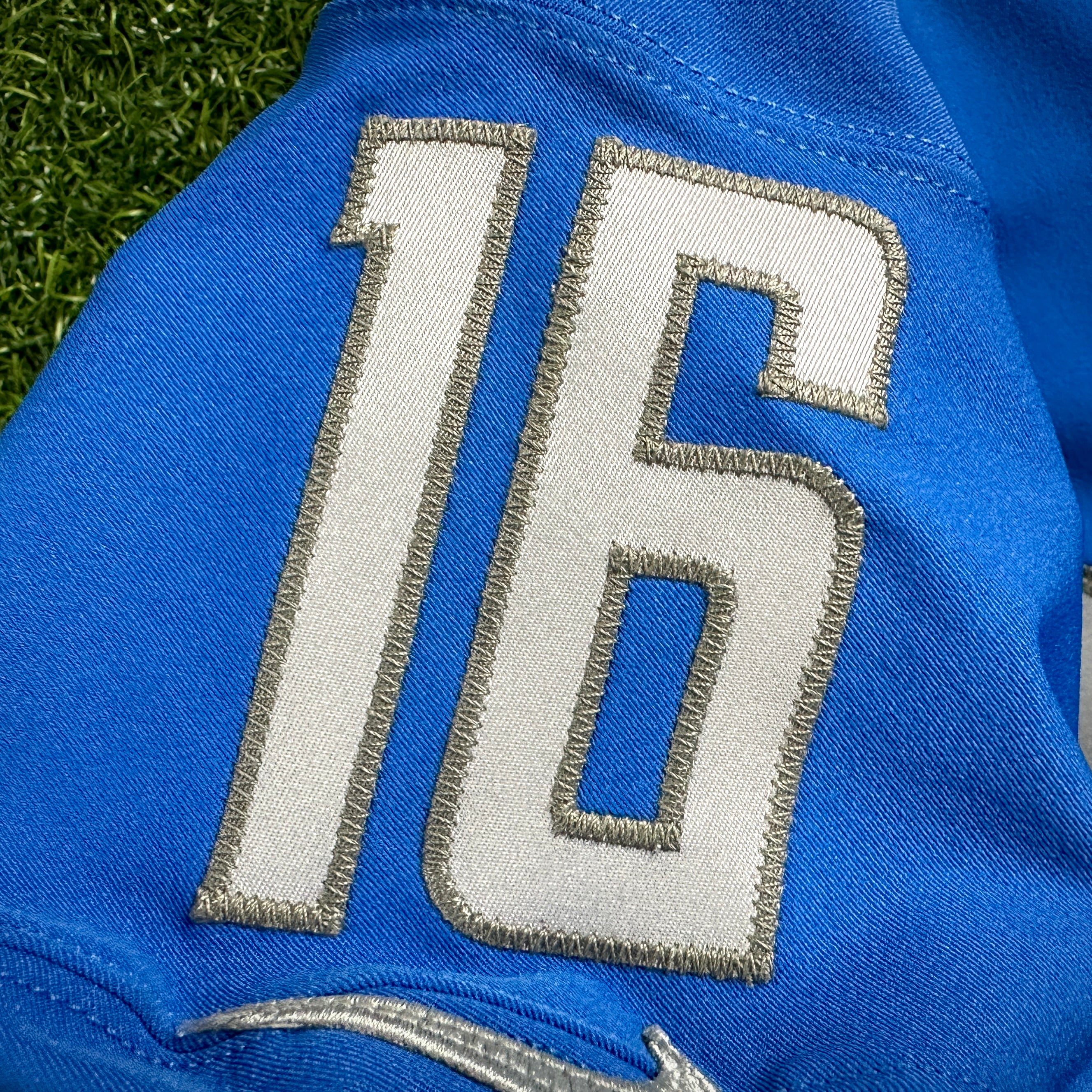 2021 Nike NFL Game-Issued Jersey Detroit Lions Jared Goff Sz. 42 SKILL COVID