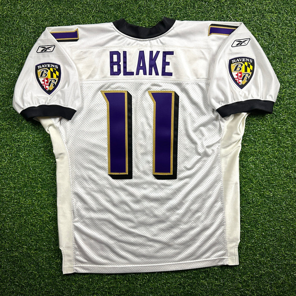 2002 Reebok NFL Authentic Jersey Baltimore Ravens Jeff Blake Sz. 48 Vintage QB