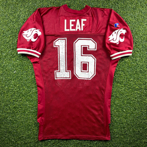 1997 Russell NCAA Team-Issued Game Jersey Washington State Cougars Ryan Leaf Sz. 50