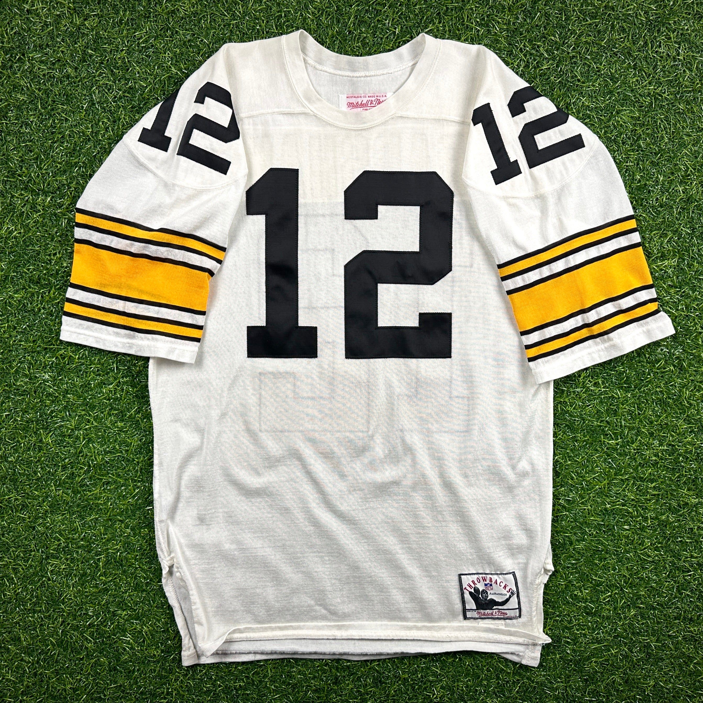 Mitchell & Ness NFL 1975 Authentic Jersey Pittsburgh Steelers Terry Bradshaw 48