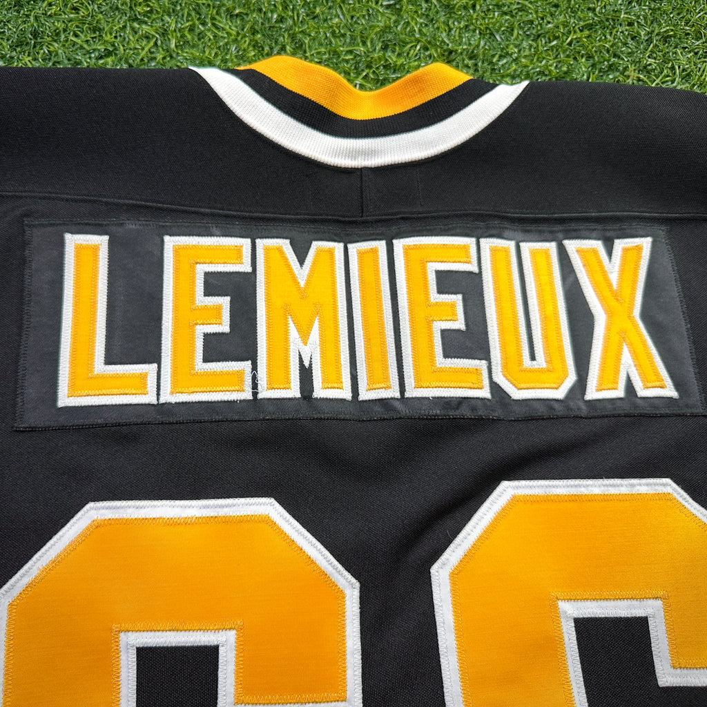 1994 CCM NHL Center Ice Authentic Jersey Pittsburgh Penguins Mario Lemieux Sz. 48 Vintage