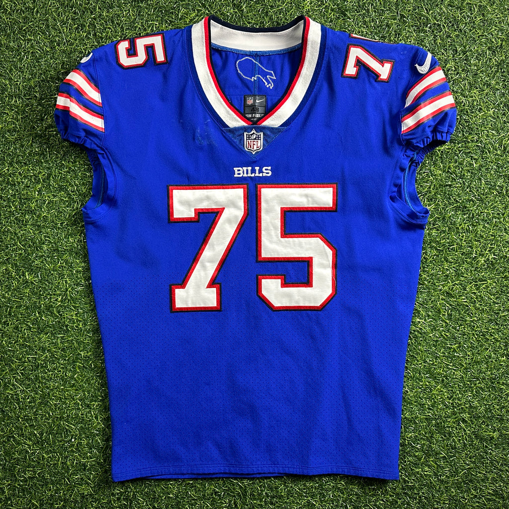 2022 Nike NFL Game-Used Jersey Buffalo Bills Greg Van Roten Sz. 48 Team COA