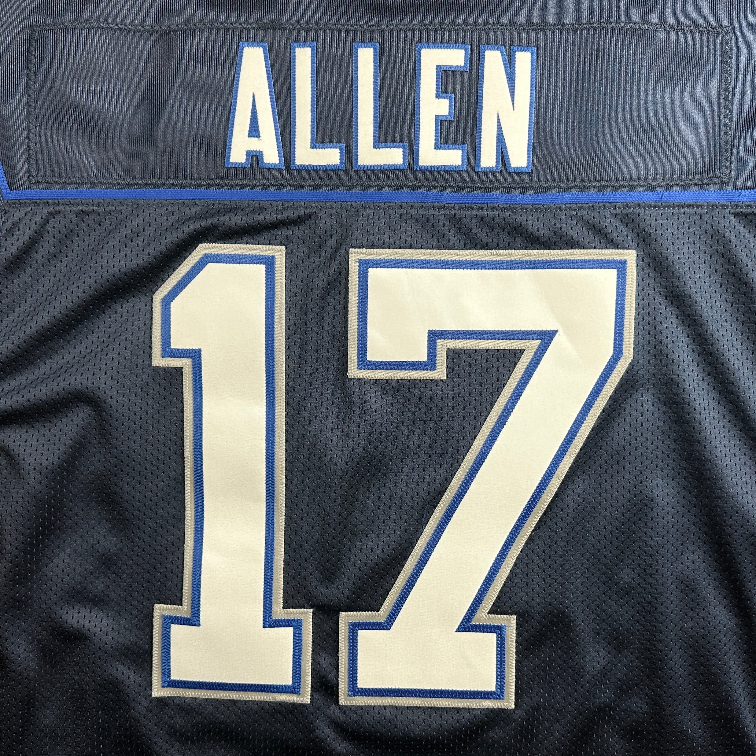 New! Reebok NFL Authentic Reverse Retro Jersey Buffalo Bills Josh Allen Sz. 52 Alt Logo