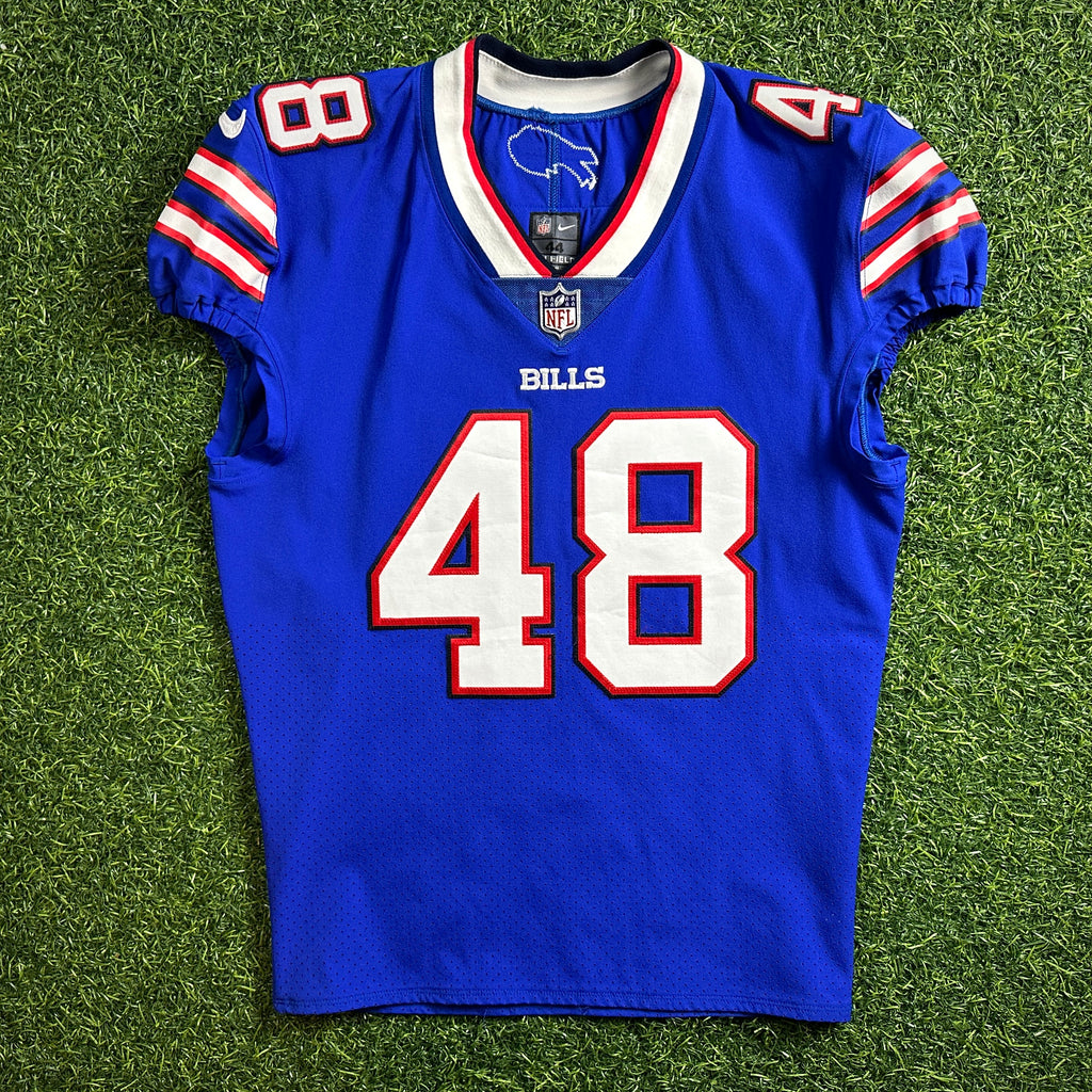 2023 Nike NFL Game-Issued Jersey Buffalo Bills Joel Wilson Sz. 44 Team COA