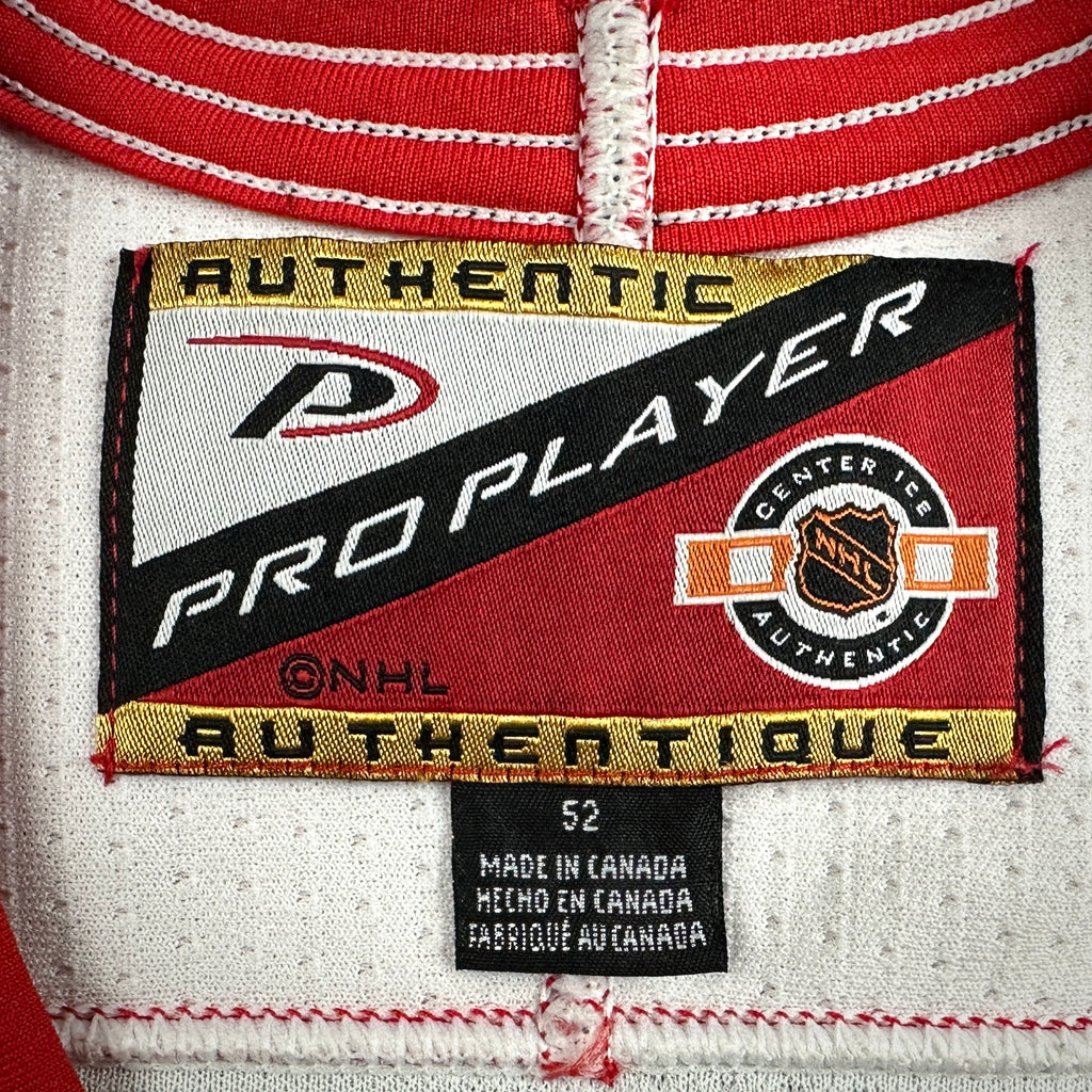 1998/99 Pro Player NHL Authentic Jersey Calgary Flames Theo Fleury Sz 52 Vintage