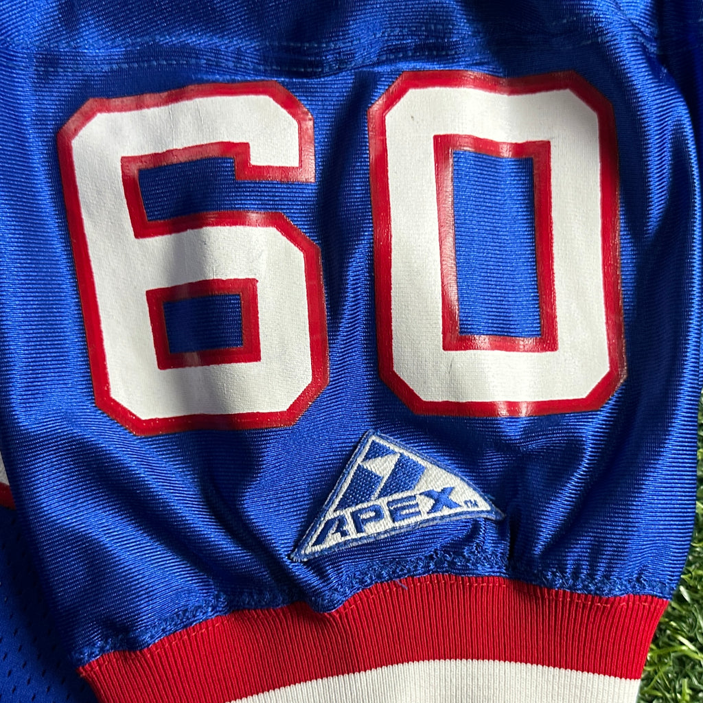 1994 Apex NFL Game Used Rookie Jersey New York Giants Jason Winrow 48 Ohio State