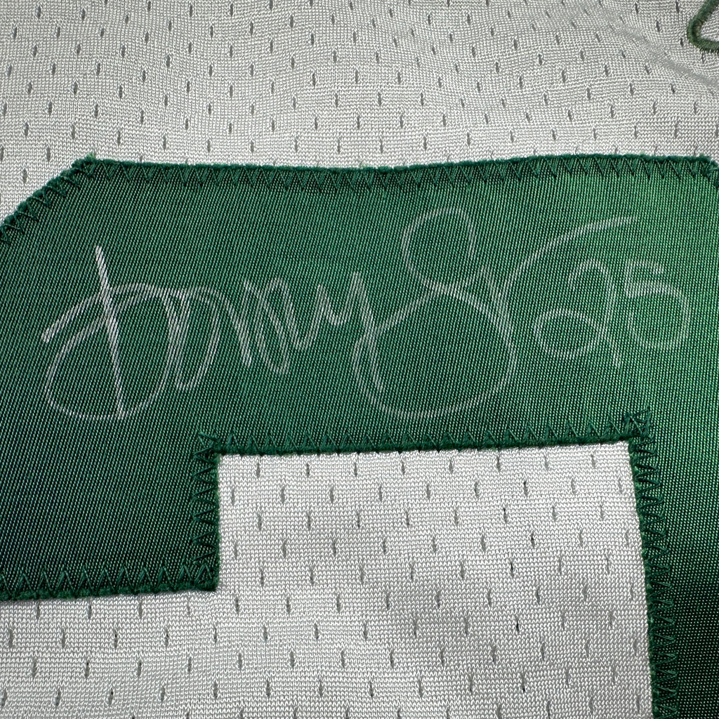 2001 Reebok NFL Practice Used Jersey Green Bay Packers Dorsey Levens Autograph
