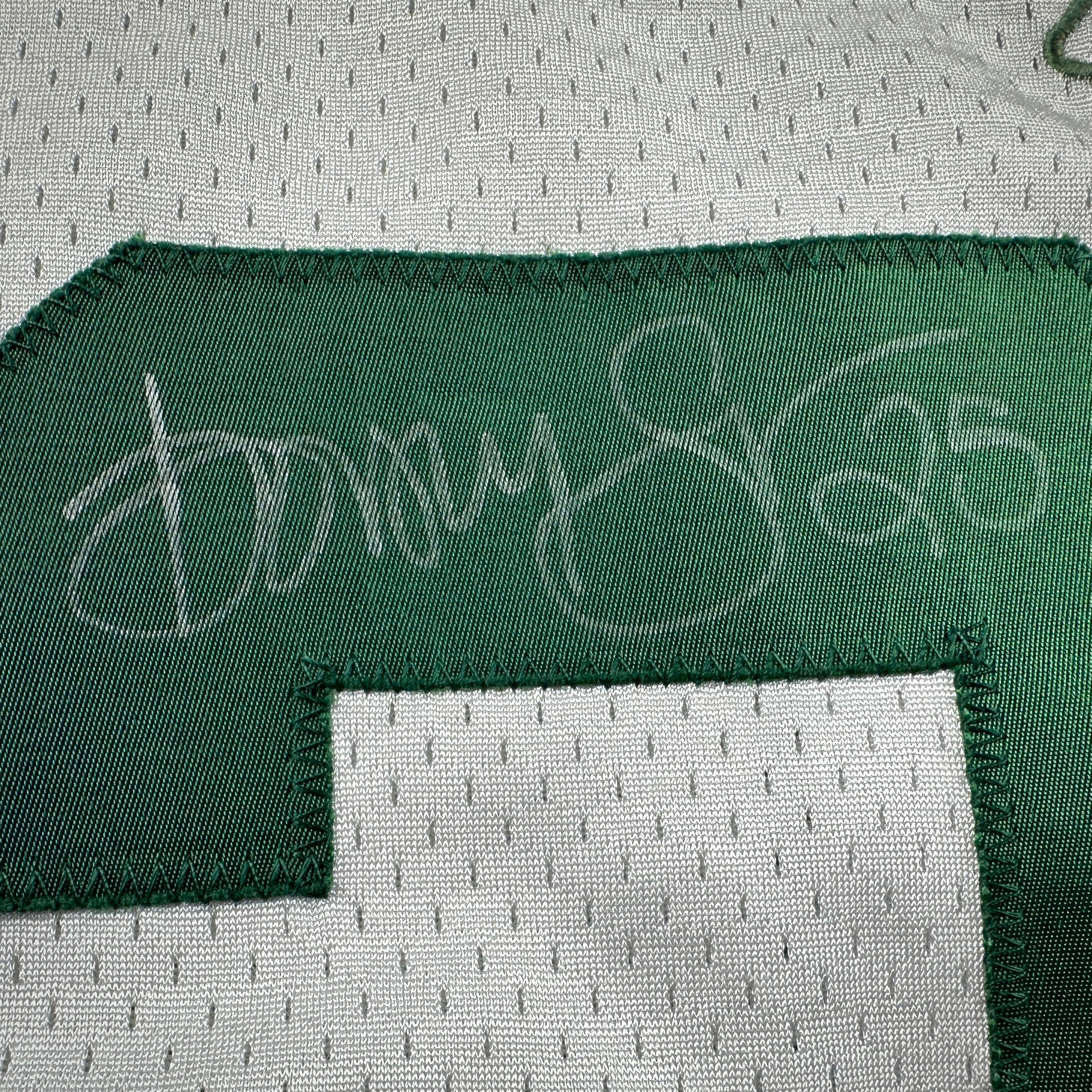 2001 Reebok NFL Practice Used Jersey Green Bay Packers Dorsey Levens Autograph