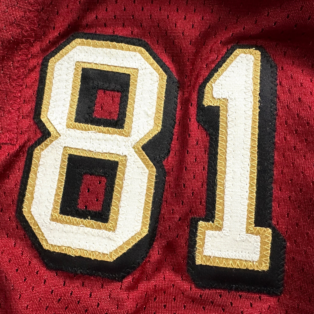 2002 Reebok NFL Authentic Jersey San Francisco 49ers Terrell Owens Sz 48 Vintage