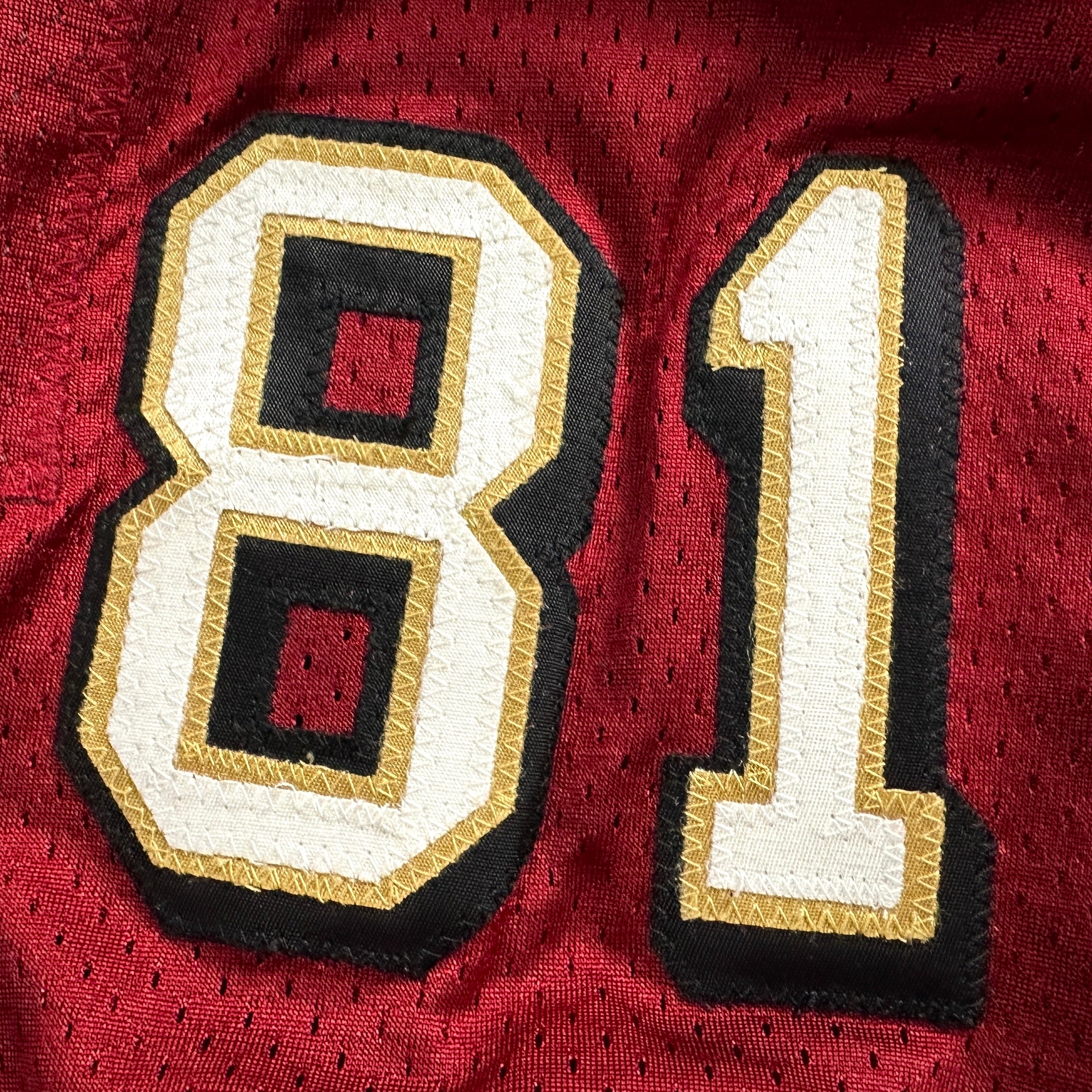 2002 Reebok NFL Authentic Jersey San Francisco 49ers Terrell Owens Sz 48 Vintage