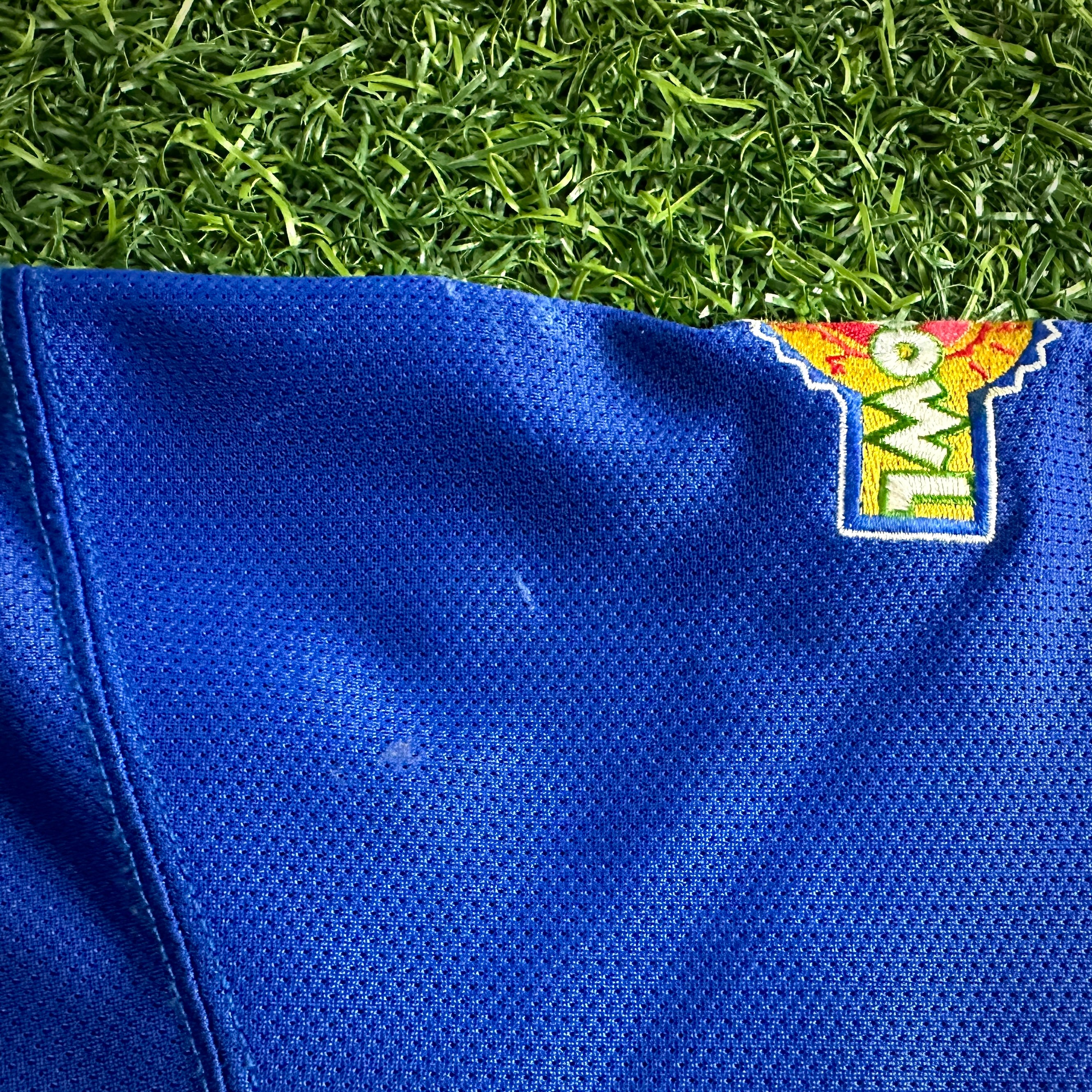 1994 Wilson NFL Game Used Worn Jersey Detroit Lions Lomas Brown Pro Bowl NFC
