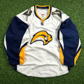2007/08 Reebok NHL Team Issued Game Jersey Buffalo Sabres Sz. 56 MIC Throwback