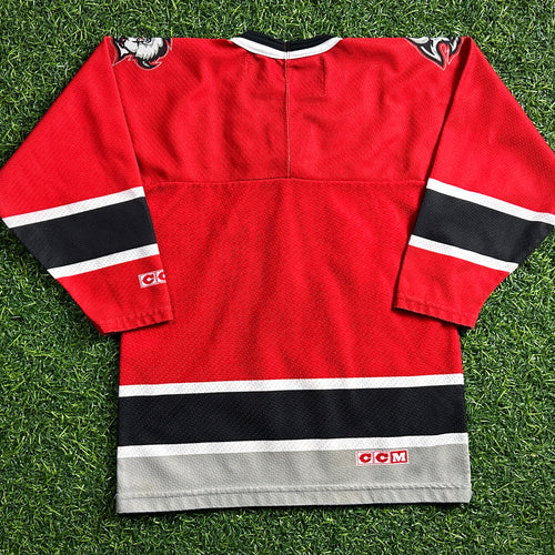 2000 CCM NHL Jersey Buffalo Sabres Red Alternate Infant Child One Size Vintage Throwback