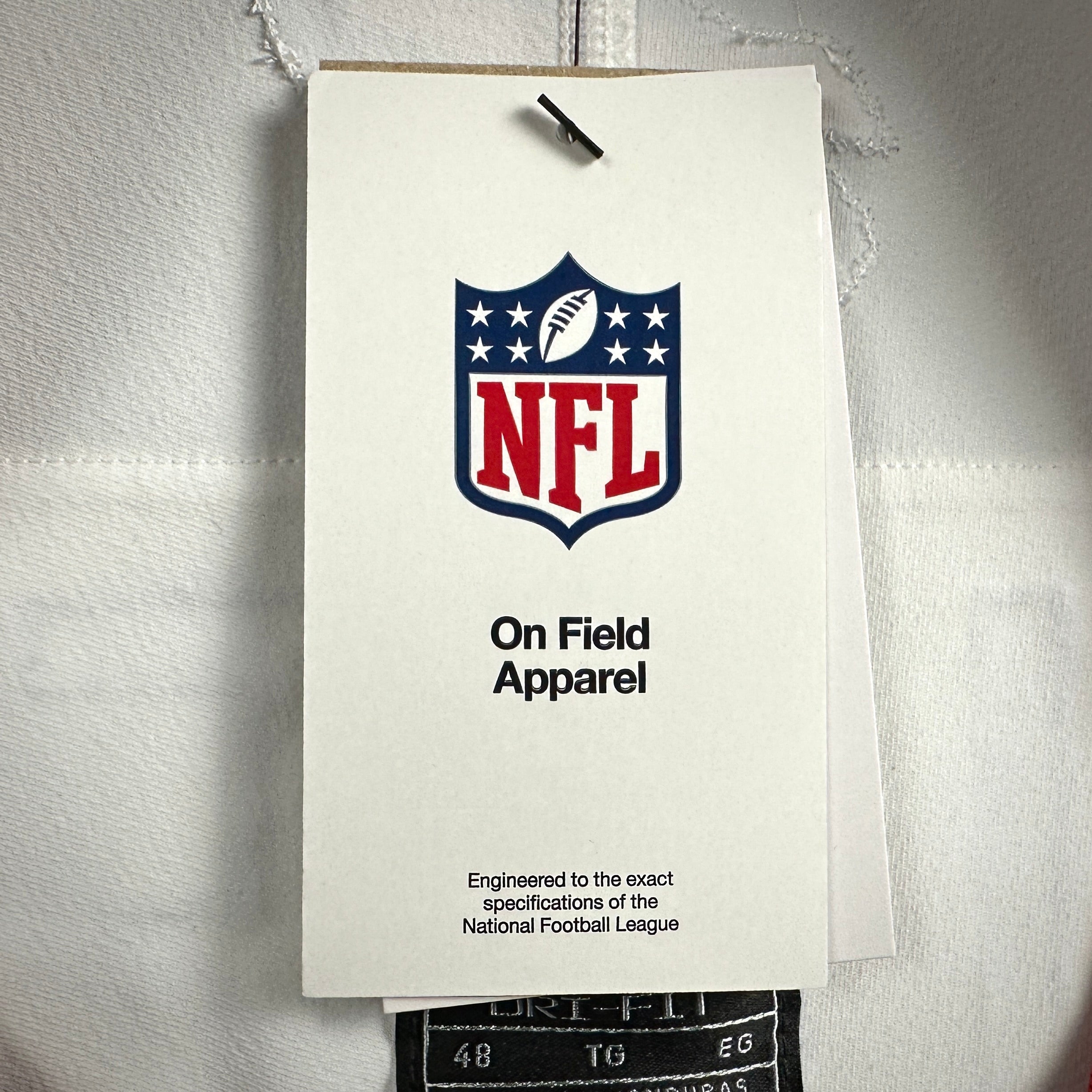 New! 2025 Nike NFL Vapor FUSE Elite Authentic Jersey Buffalo Bills Josh Allen Sz. 48 White Road