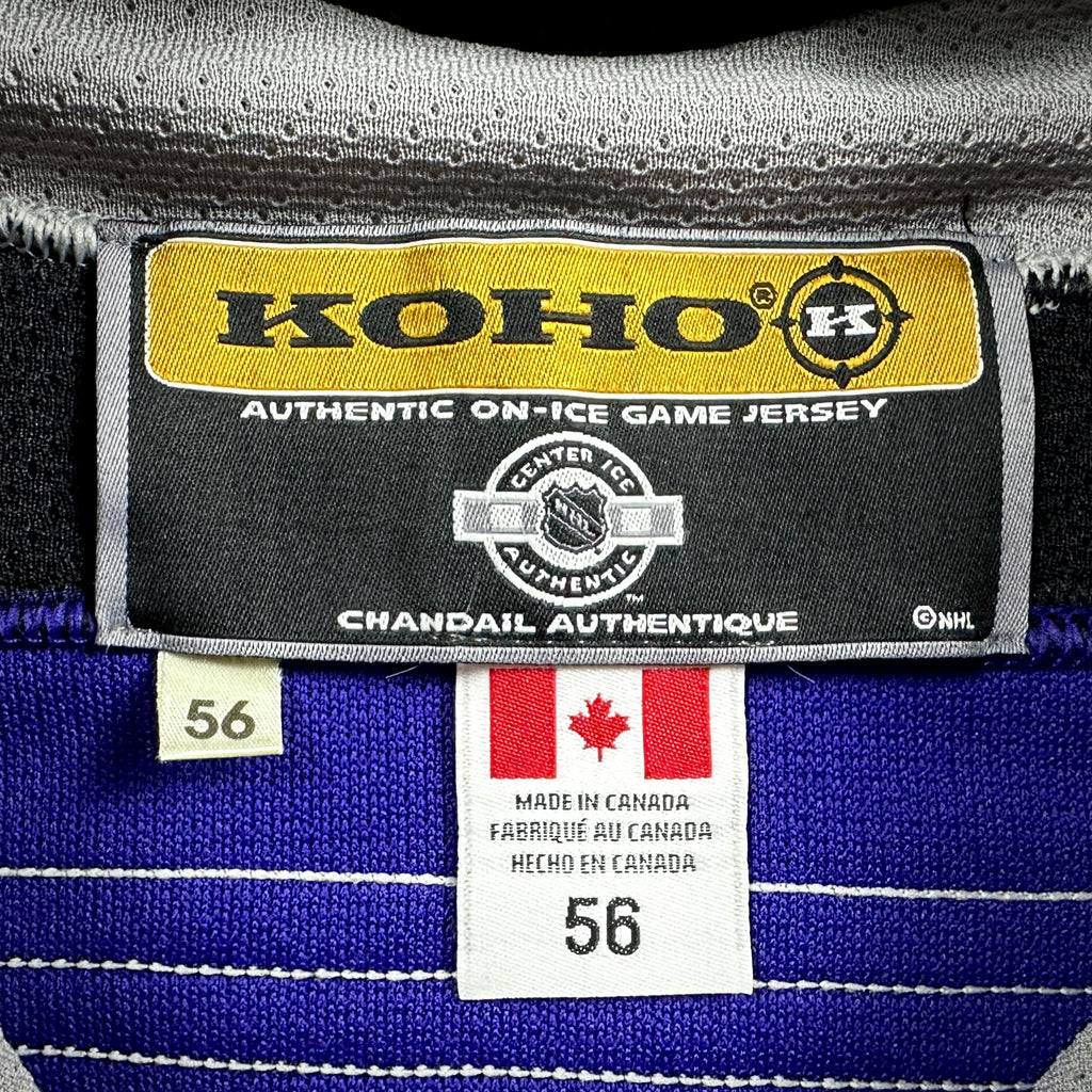 2000 Koho NHL On-Ice Authentic Jersey Los Angeles Kings Kelly Buchberger Sz. 56