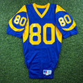1990 Russell Athletic NFL Team Issued Game Jersey Los Angeles Rams Henry Ellard Sz. 42