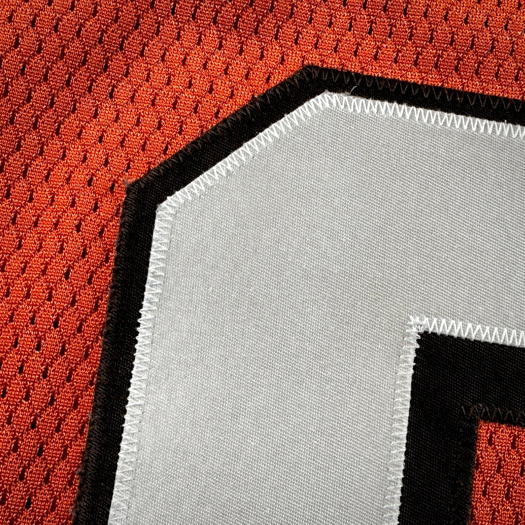 2003 Reebok NFL Authentic Team-Issued Jersey Cleveland Browns Gerard Warren Sz. 46 Orange Alternate