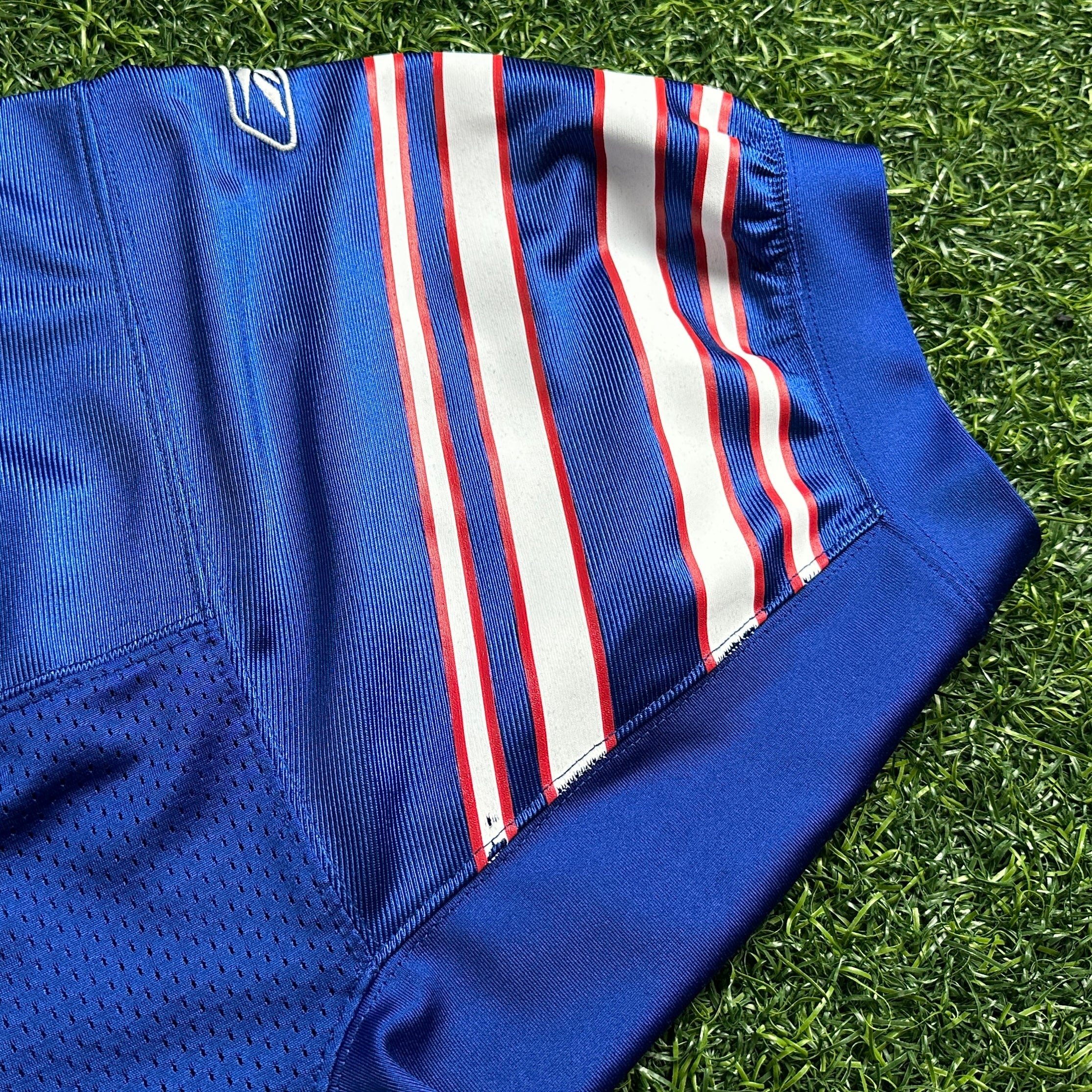2009 Reebok NFL Authentic Throwback Jersey Buffalo Bills Terrell Owens Sz. 48 Vintage HOF