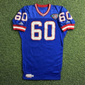 1994 Apex NFL Game Used Rookie Jersey New York Giants Jason Winrow 48 Ohio State