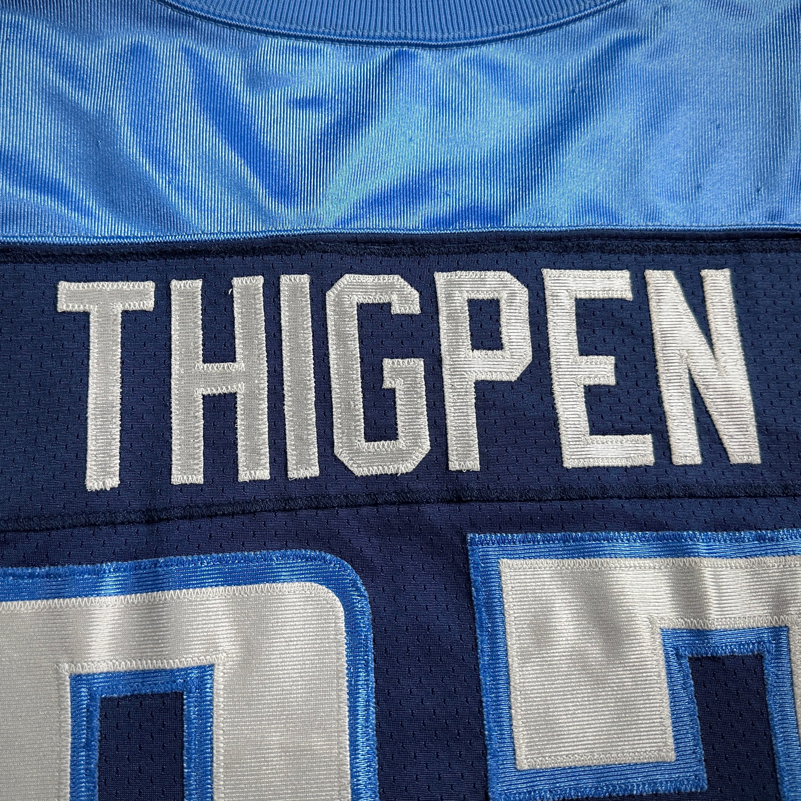1999 Puma NFL Authentic Jersey Tennessee Titans Yancy Thigpen Sz. 46 Berlin WI