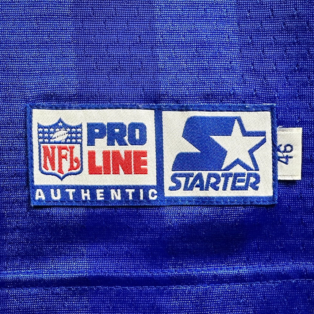 1995 Starter NFL Pro Line Jersey New England Patriots Willie McGinest Sz. 46 VTG