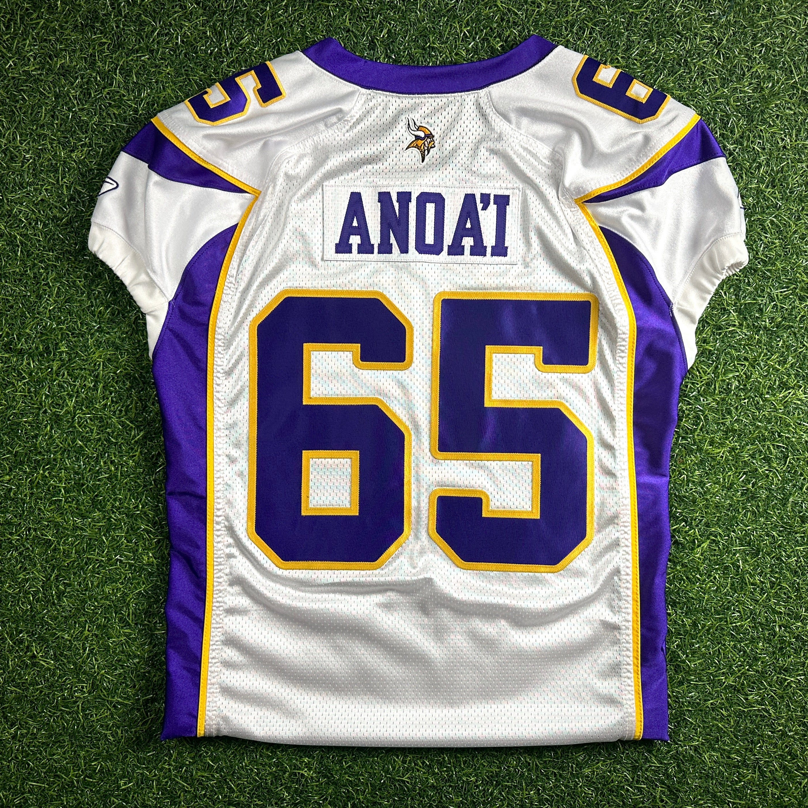 2007 Reebok NFL Team Issued Jersey Minnesota Vikings Joe Anoa’i Roman Reigns WWE Sz. 52