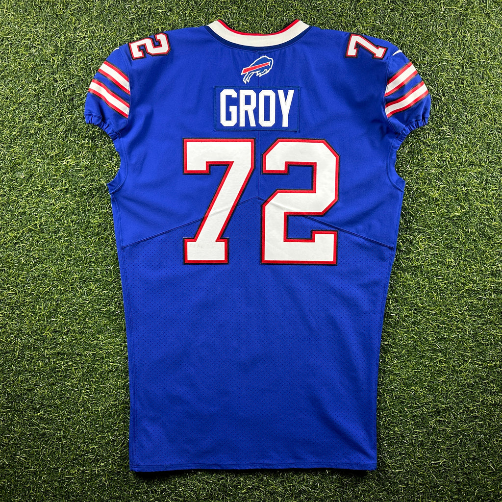 2017 Nike NFL Game-Used Jersey Buffalo Bills Ryan Groy Sz. 50 LINE Team COA