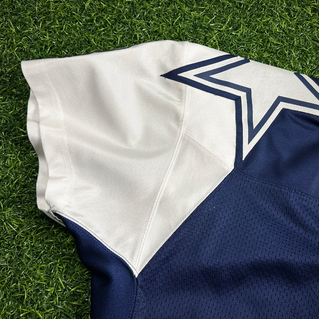 Reebok NFL Authentic Jersey Dallas Cowboys Troy Aikman 48 Throwback Double Star