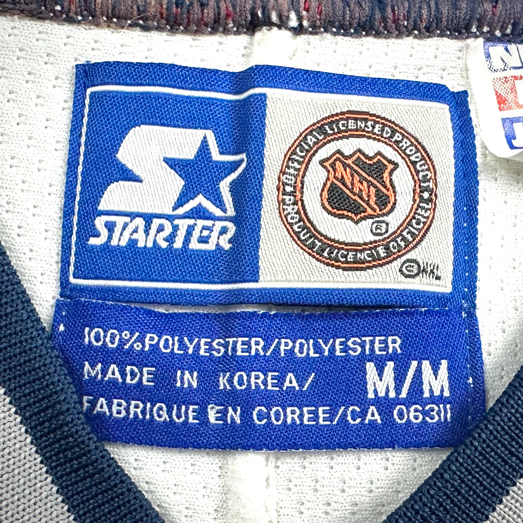 New! 1997 Starter NHL Jersey New York Rangers Wayne Gretzky Sz. M Liberty Vintage