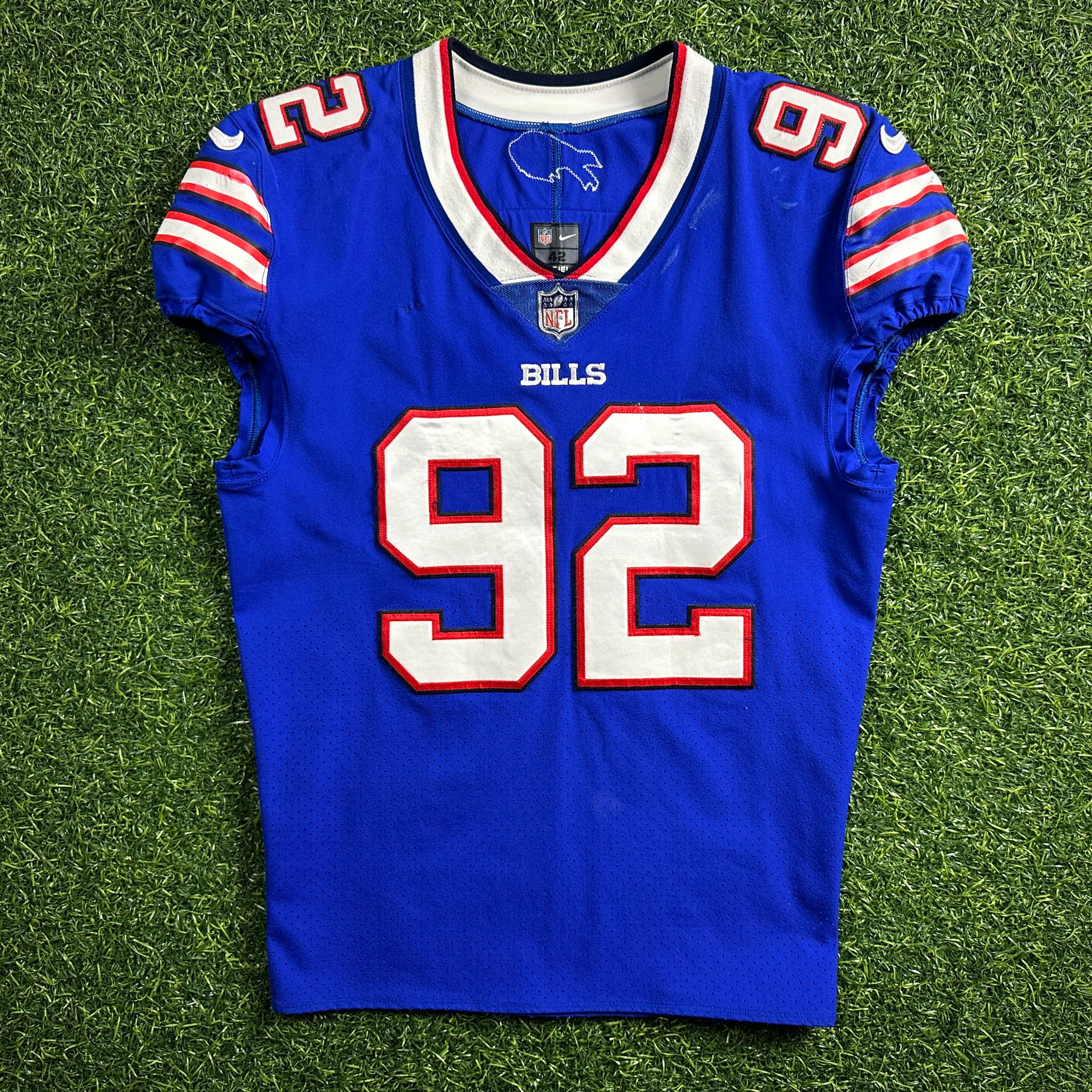 2020 Nike NFL Game-Used Jersey Buffalo Bills Darryl Johnson Sz. 42 Team COA