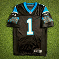 2018 Nike NFL Elite Authentic Jersey Carolina Panthers Cam Newton Sz. 40 MVP