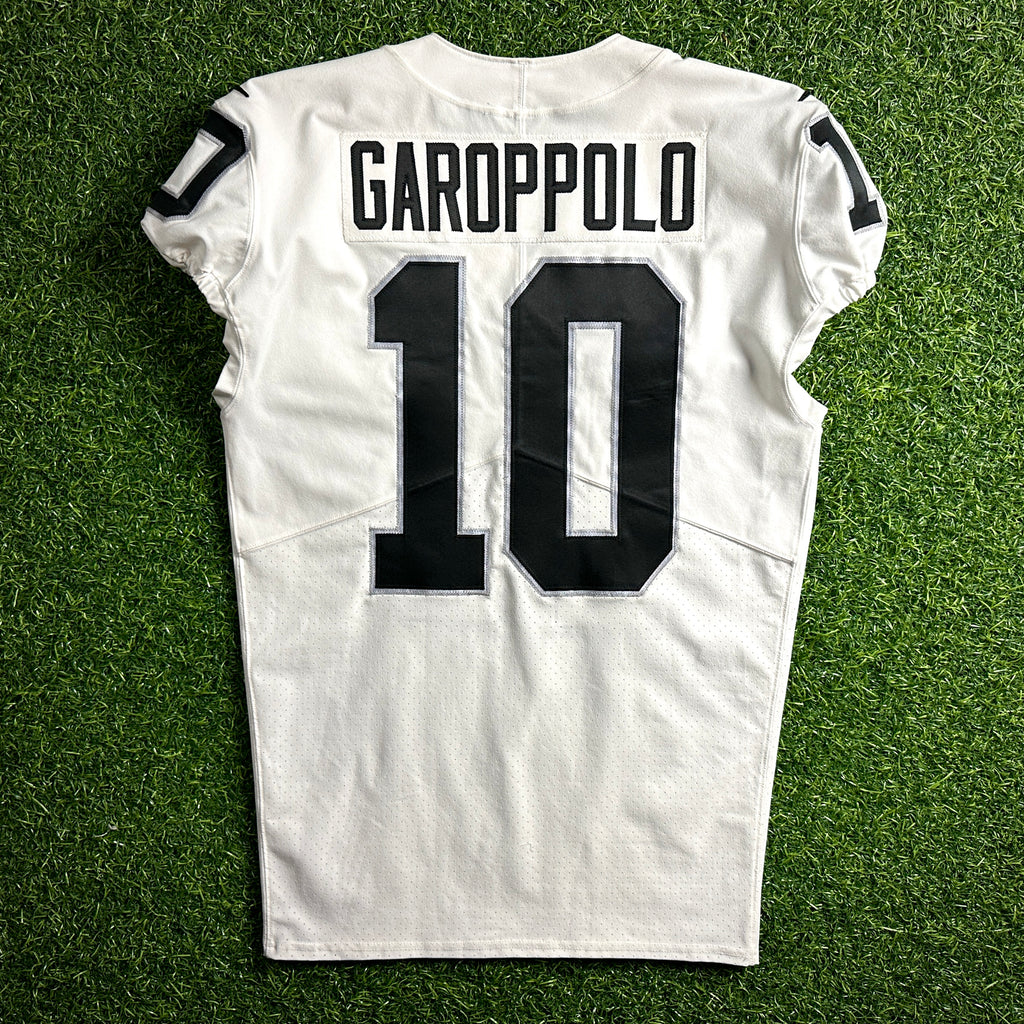 2023 Nike NFL Team Issued Game Jersey Las Vegas Raiders Jimmy Garoppolo Sz. 44