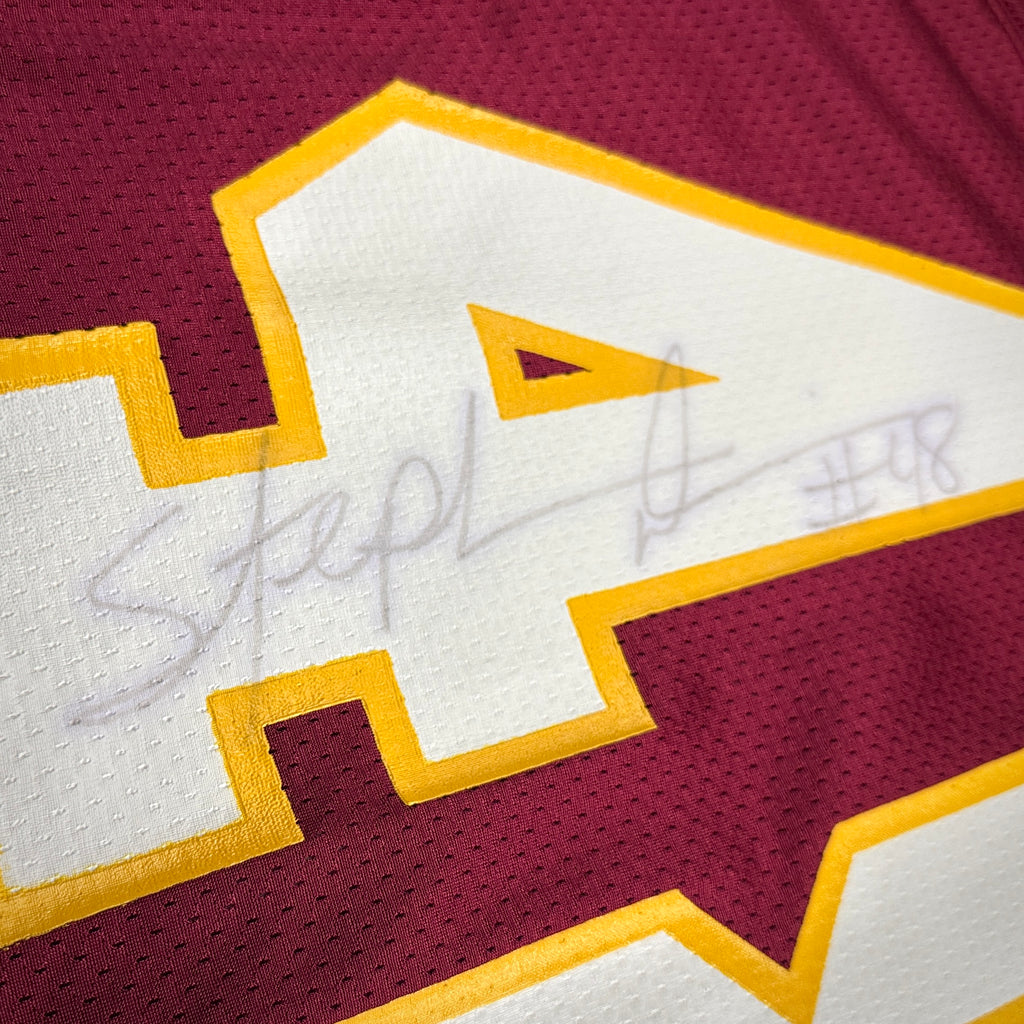1997 Wilson NFL Game Issued Jersey Washington Redskins Stephen Davis Autograph