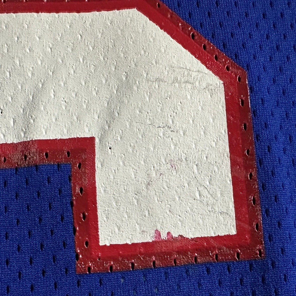 1994 Apex NFL Game Used Rookie Jersey New York Giants Jason Winrow 48 Ohio State