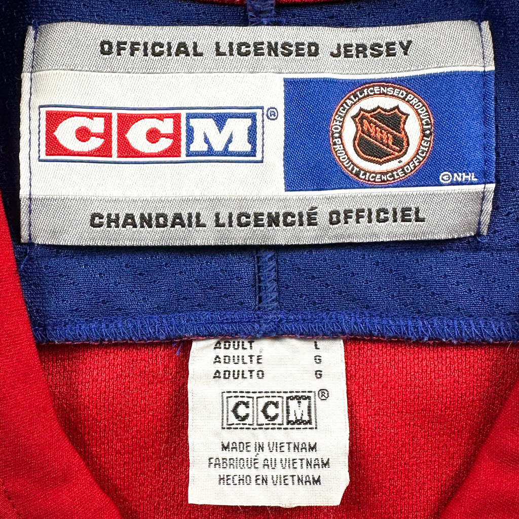 Rare! 2000’s CCM NHL Jersey Montreal Canadiens Sz. L Fashion Throwback Vintage