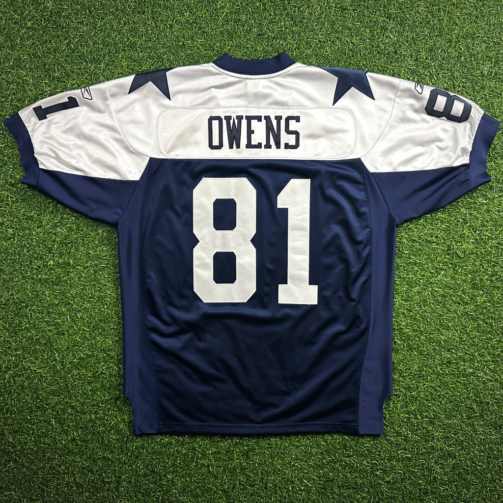 2006 Reebok NFL Authentic Jersey Dallas Cowboys Terrell Owens Sz. 52 Thanksgiving Throwback
