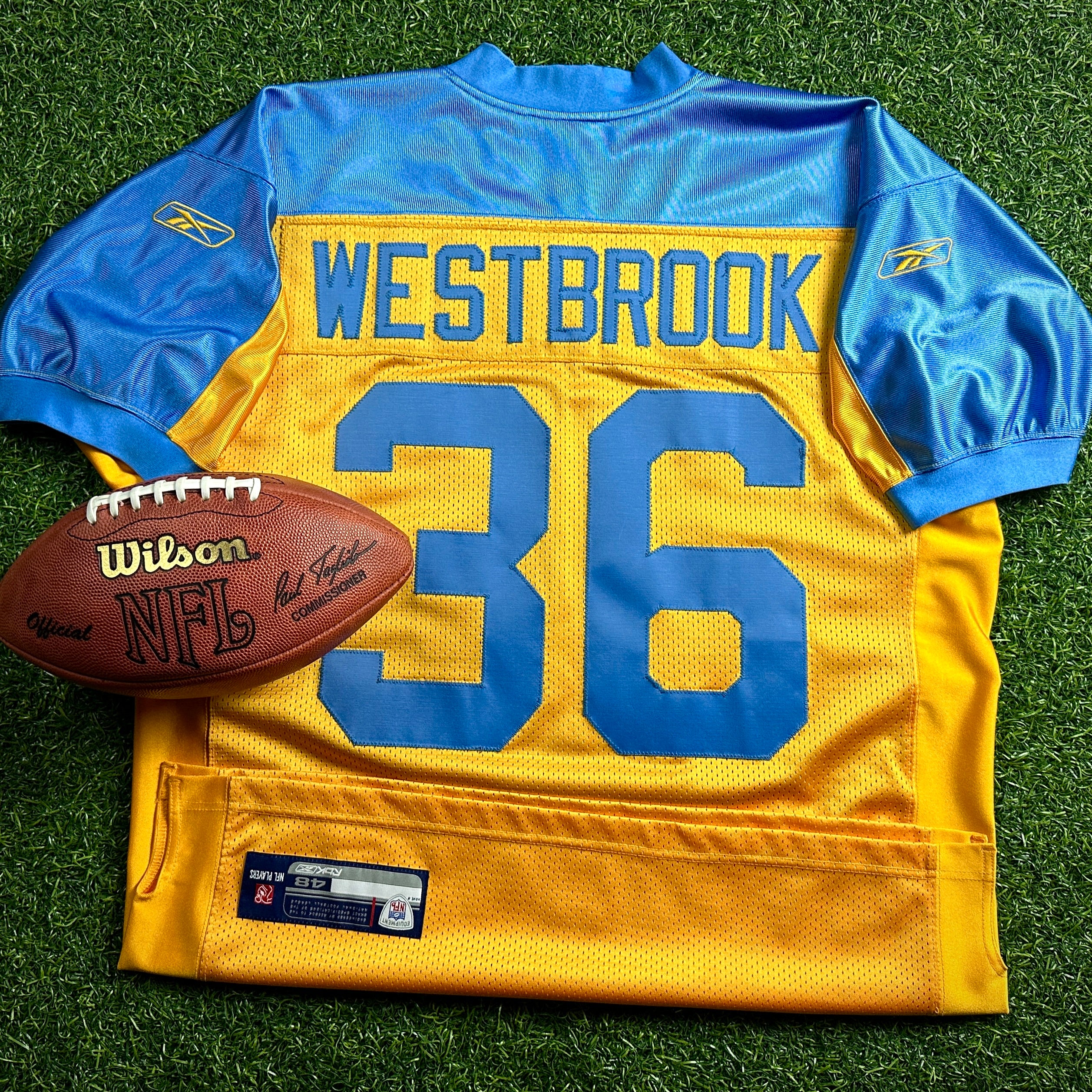 2007 Reebok NFL Authentic Jersey Philadelphia Eagles Brian Westbrook 48 Yellow