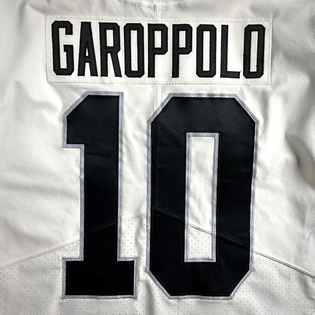 2023 Nike NFL Team Issued Game Jersey Las Vegas Raiders Jimmy Garoppolo Sz. 44