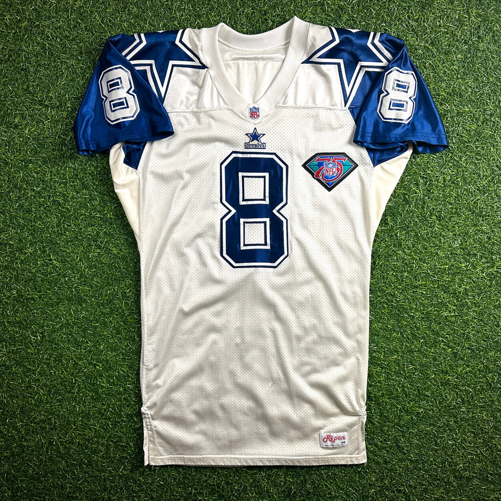 1994 Ripon NFL Pro Jersey Dallas Cowboys Troy Aikman Sz. 48 Double Star Issued